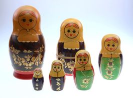 6 teilige Babuschka (0097)