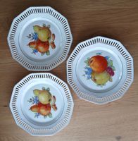 Schumann Bavaria Obstteller, 3 Stk. Rarität, Vintage, Top!