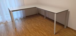 Eck-Schreibtisch, 2-teilig, qualitativ TOP!