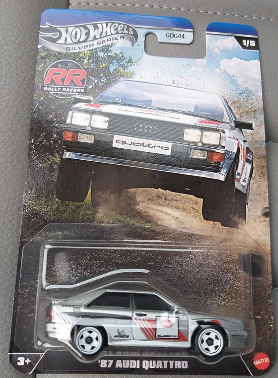 Hot Wheels Silver Series Rally Racers Audi Quattro (Neu und ...