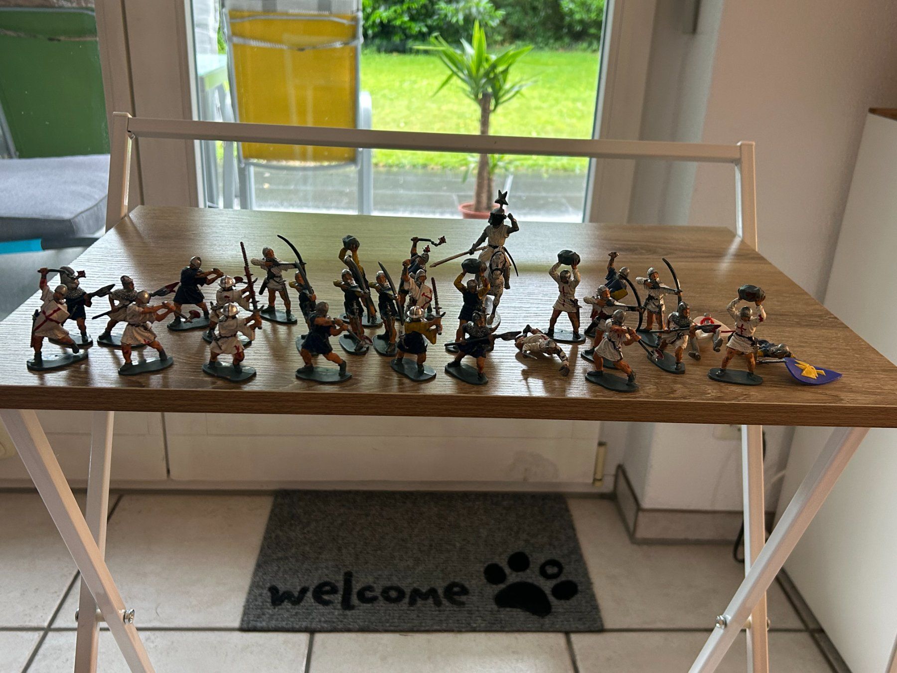 Statuette: RitterFiguren-Set,  Mittelalter, gut erhaltene ... – Usato da Schafisheim venduto da Ducati57 6