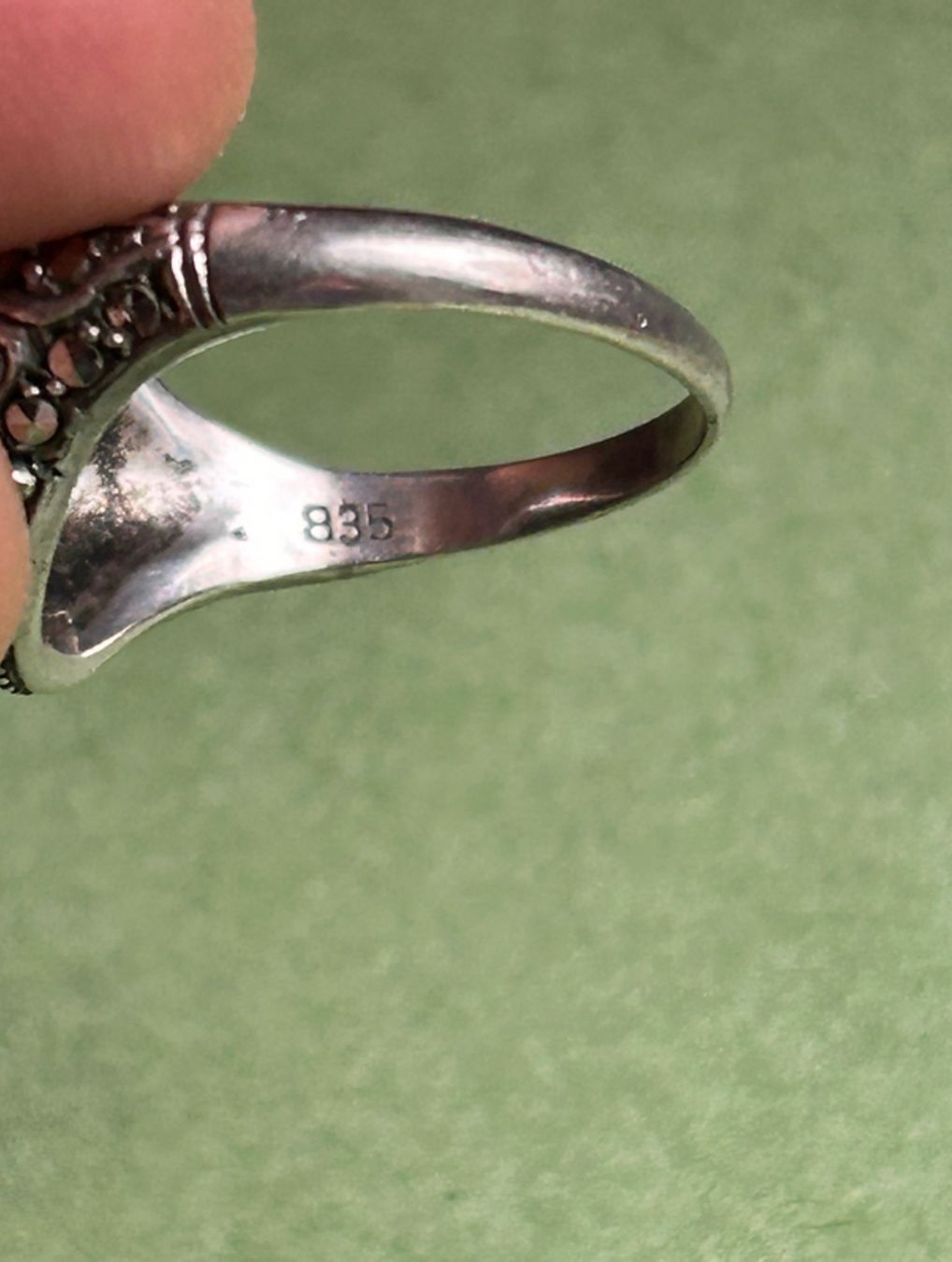 Anelli: Silberring Pyrit charleston (60) – Usato da Dittingen venduto da Bellevista 5