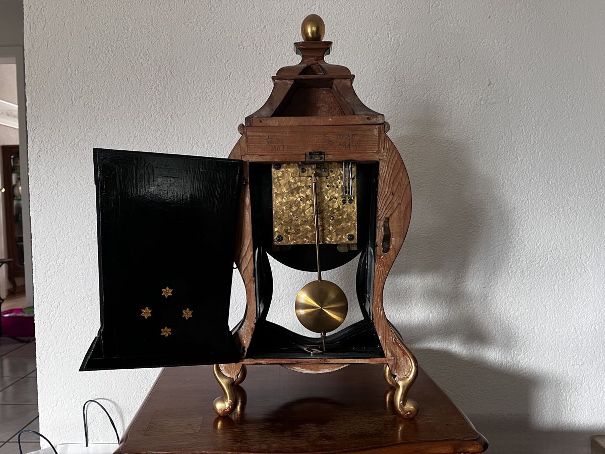 Stand- & Wanduhren: Pendeluhr Pendule antik Neuenburg  – Gebraucht aus Neuenegg von Magosaurus 3