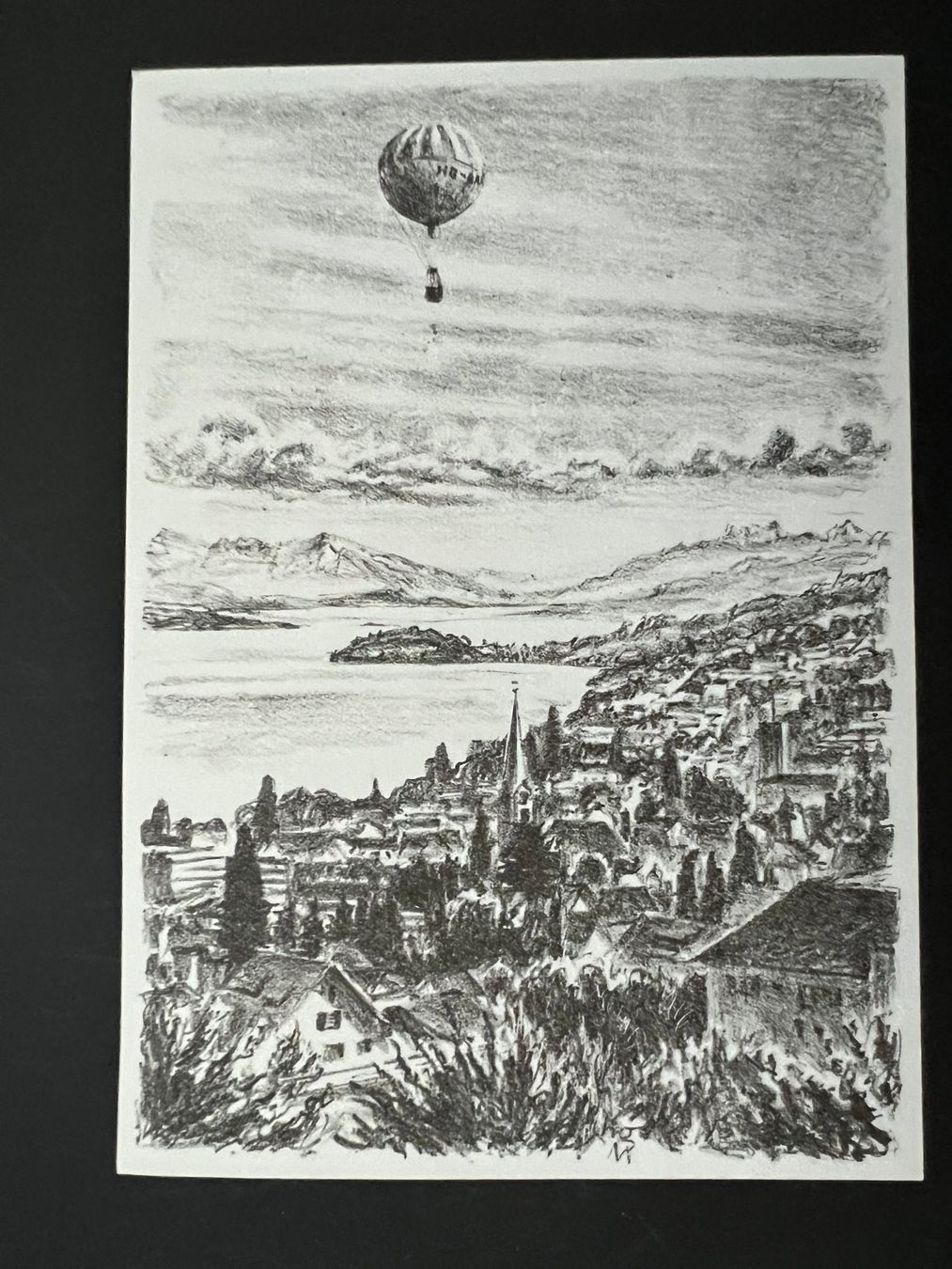 Tutti i francobolli: Ballon Post 1982 ref. Kirche Horgen      (G1226) – Usato da Hinwil venduto da Sidi4 1