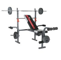 Hammer Hantelbank Powerbench inkl. Hantelscheiben etc.