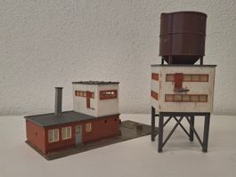 Modellbau Industrieanlage mit Wasserturm