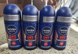 Nivea Men Dry Impact Anti-Transpirant (4 Stück - Neu)