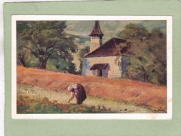 Kitsch Kunst Ernst Stückelberg Kirche bei Sigriswil 1926
