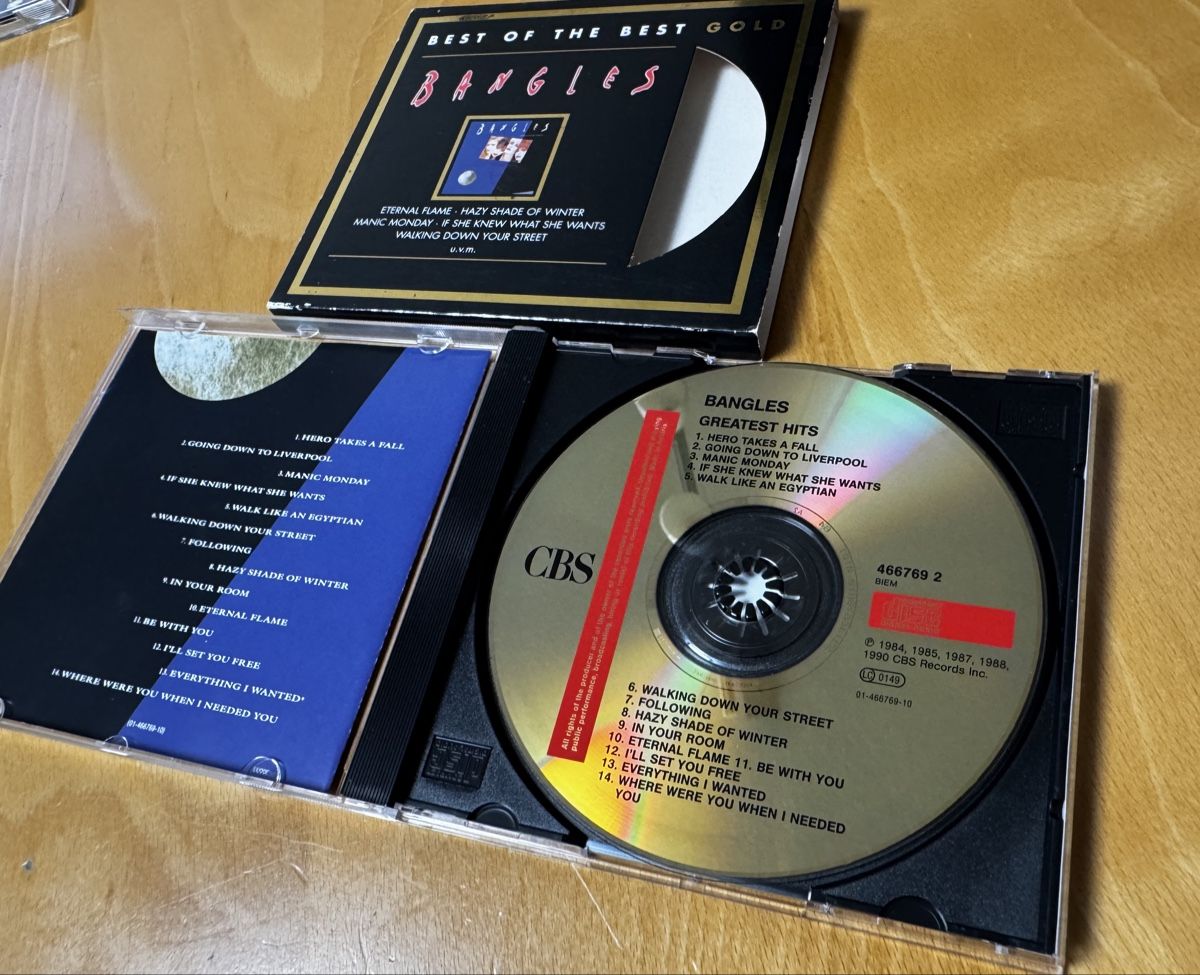 CD: Gold CD Bangles - Greatest Hits – Usato da Zürich venduto da tomakomai 3