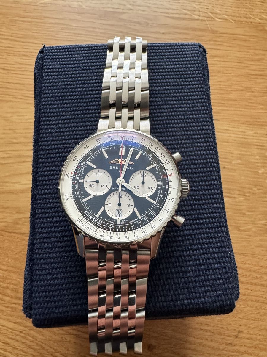 Breitling Orologi: Breitling Navitimer B01 Chronograph 43mm, Full Set, Top Zust – Nuovo (secondo la descrizione) da Lyss venduto da marcopolo84 4