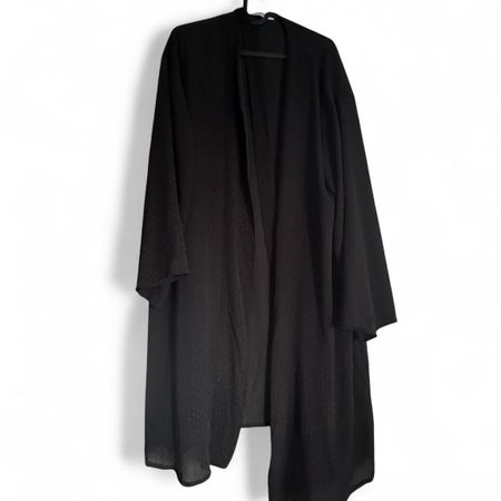 Women's Black and White Cardigan