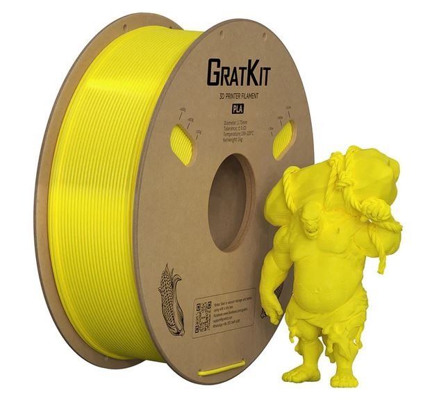 GratKit PLA 3D Printing Filament 1.75mm Basic PLA 1KG
