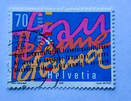 Nr.997 Bund Schweizerischer Sondermarken GESTEMPELT 2000   