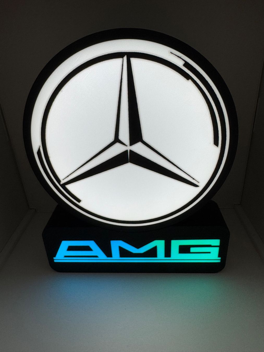 Lampen: Lightbox lampe led Mercedes AMG rechargeable – Neu (gemäss Beschreibung) aus Vicques von PAMB3D 6