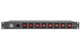 Showtec - DJ-Switch-8: 8-Kanal Schaltpult mit 8 x IEC