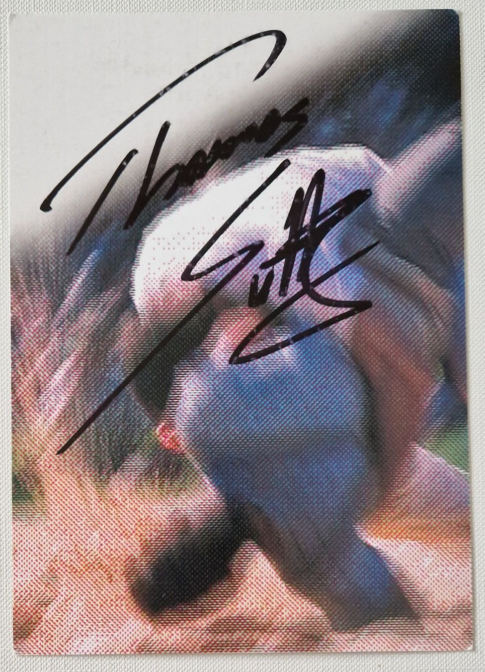 Autographes: Thomas Sutter - Schwingerkönig - signiert – D'occasion à Menziken par Autogramme