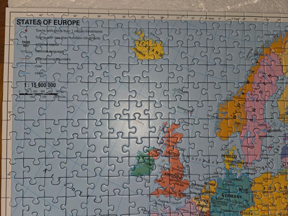 Ravensburger Puzzles: Ravensburger Puzzle Europa politisch 500 Teile – D'occasion à Gossau SG par oreliefredy 6
