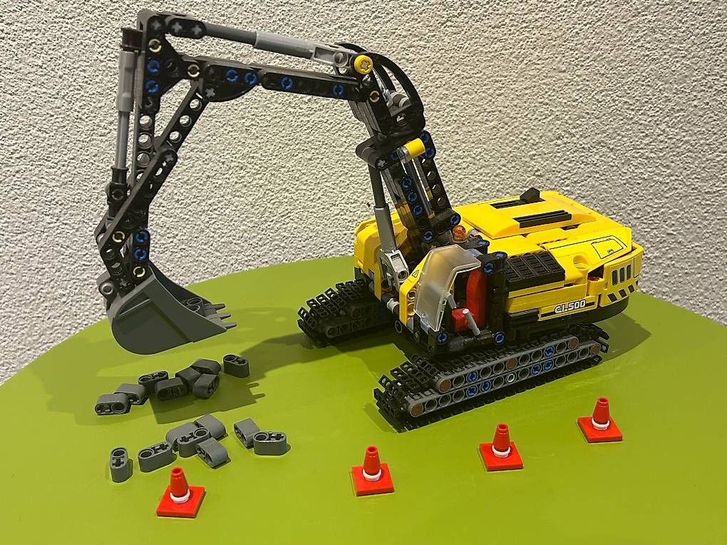 Lego Spielzeuge: LEGO Technic 42121 - Hydraulikbagger 2 in 1 – Gebraucht aus Hildisrieden von Albi35 3