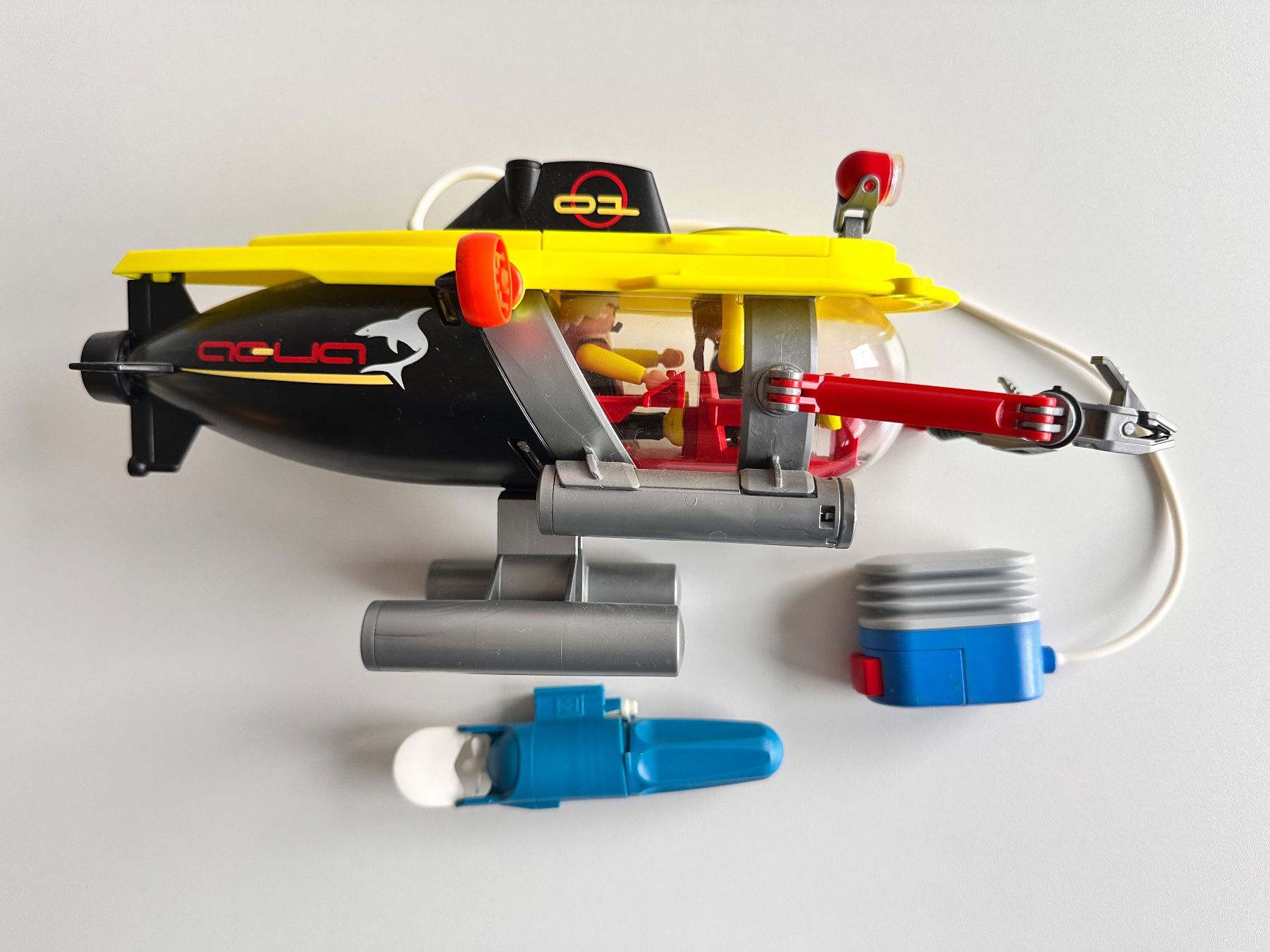 Playmobil Giocattoli: Tiefsee-Tauchboot mit Unterwassermotor – Usato da Adliswil venduto da bieri-i 1