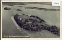Fliegeraufnahme der Insel Ufenau