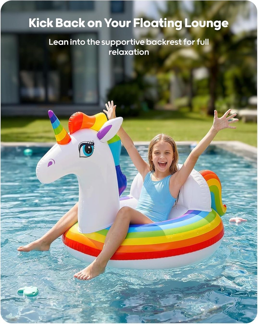 Bouées: Aufblasbares Einhorn Pool Float Schwimmtier – Neuf avec emballage d'origine à Suhr par SchnapperCH 3