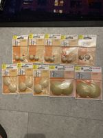 Fix-o-Moll Wandpuffer 22 mm, 10 Stück neu; 40 mm, 6 Stück; 6