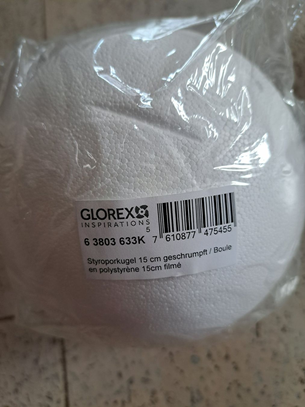 Bastelsets: Styropor-Kugeln – Neu und originalverpackt aus Bünzen von Floh99 1