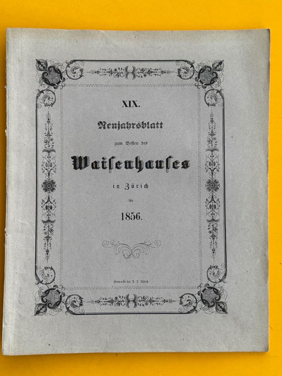 Libri: Stich von Oberglatt 1856 - Leben Joh. Kaspar Wolf's – Usato da Adliswil venduto da buch_und_kunst 1