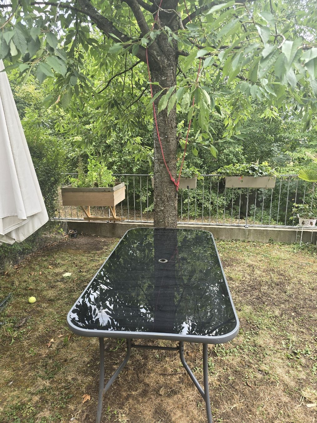 Tavoli: Gartentisch Metall/Glas – Usato da Giebenach venduto da stefan50111 2