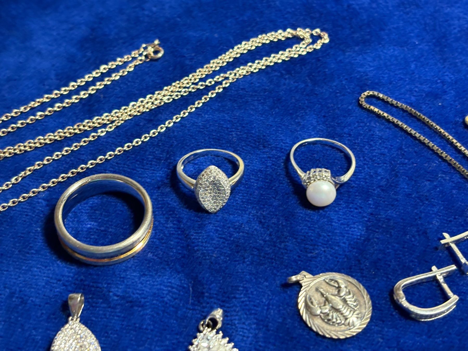 Altri gioielli: 47 gr. 925 Silberschmuck gemischt. – Usato da St. Peterzell venduto da verena40 5