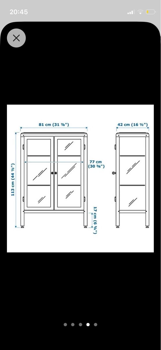 Ikea Vetrine: Vitrine Ikea  – Usato da Känerkinden venduto da christine.13 1
