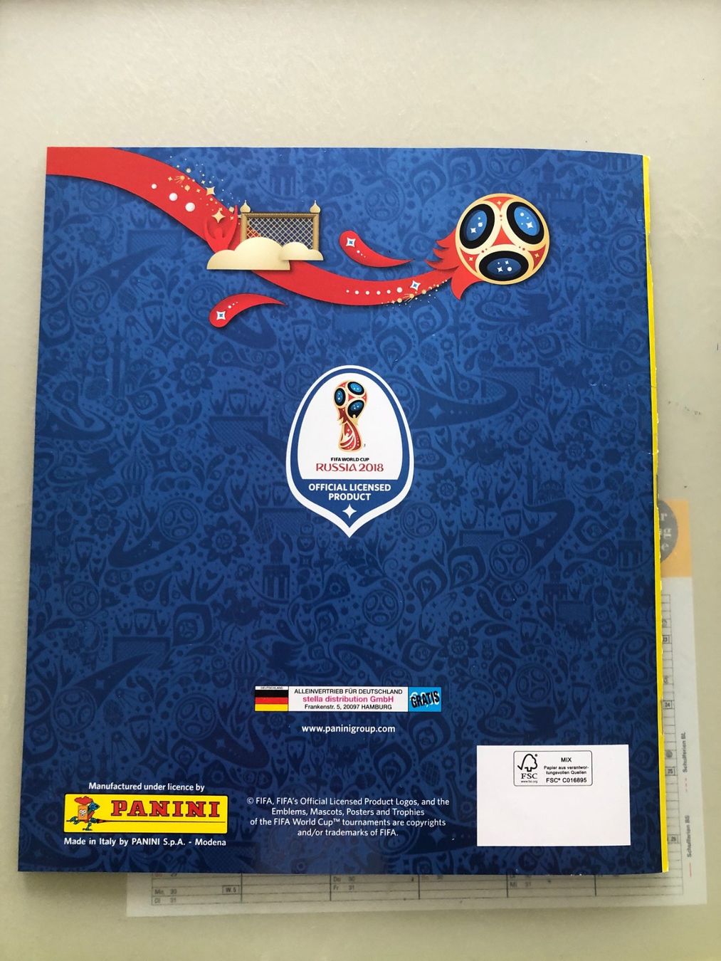 Panini Album: Leeralbum WM 2018 – Usato da Muttenz venduto da Gucci2005 4