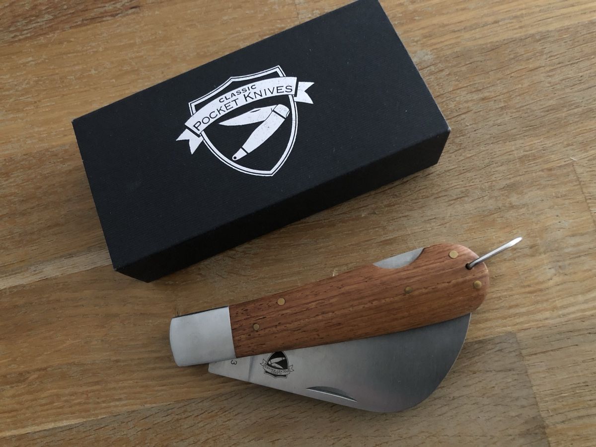 Taschenmesser: Neues Taschenmesser Sachmesser Gärtnermesser – Neu und originalverpackt aus Goldach von Messerguru 1