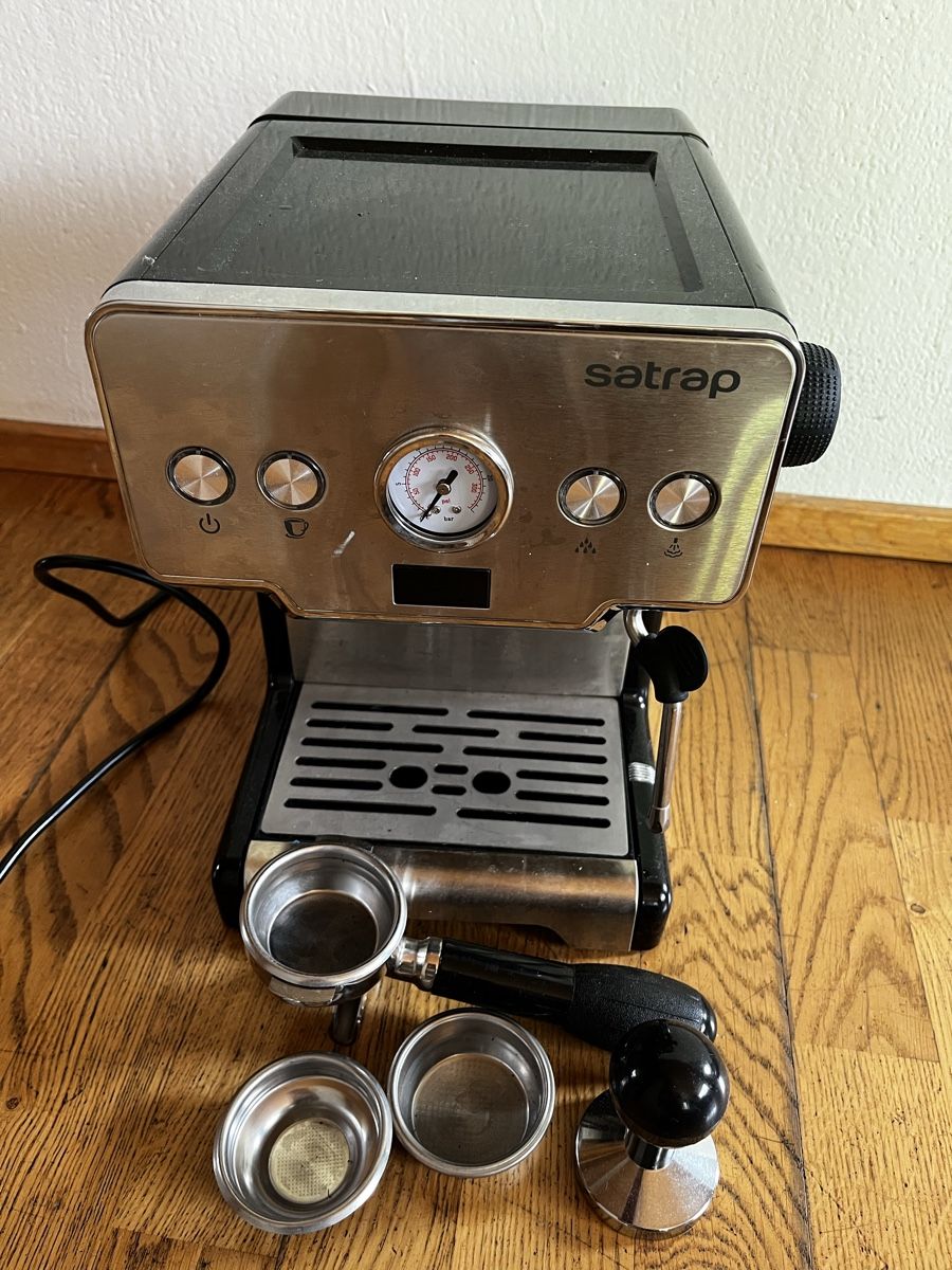 Kaffeemaschinen & Espressomaschinen: Satrap Siebträger Kaffeemaschine – Gebraucht aus Fidaz von Tinpign 3
