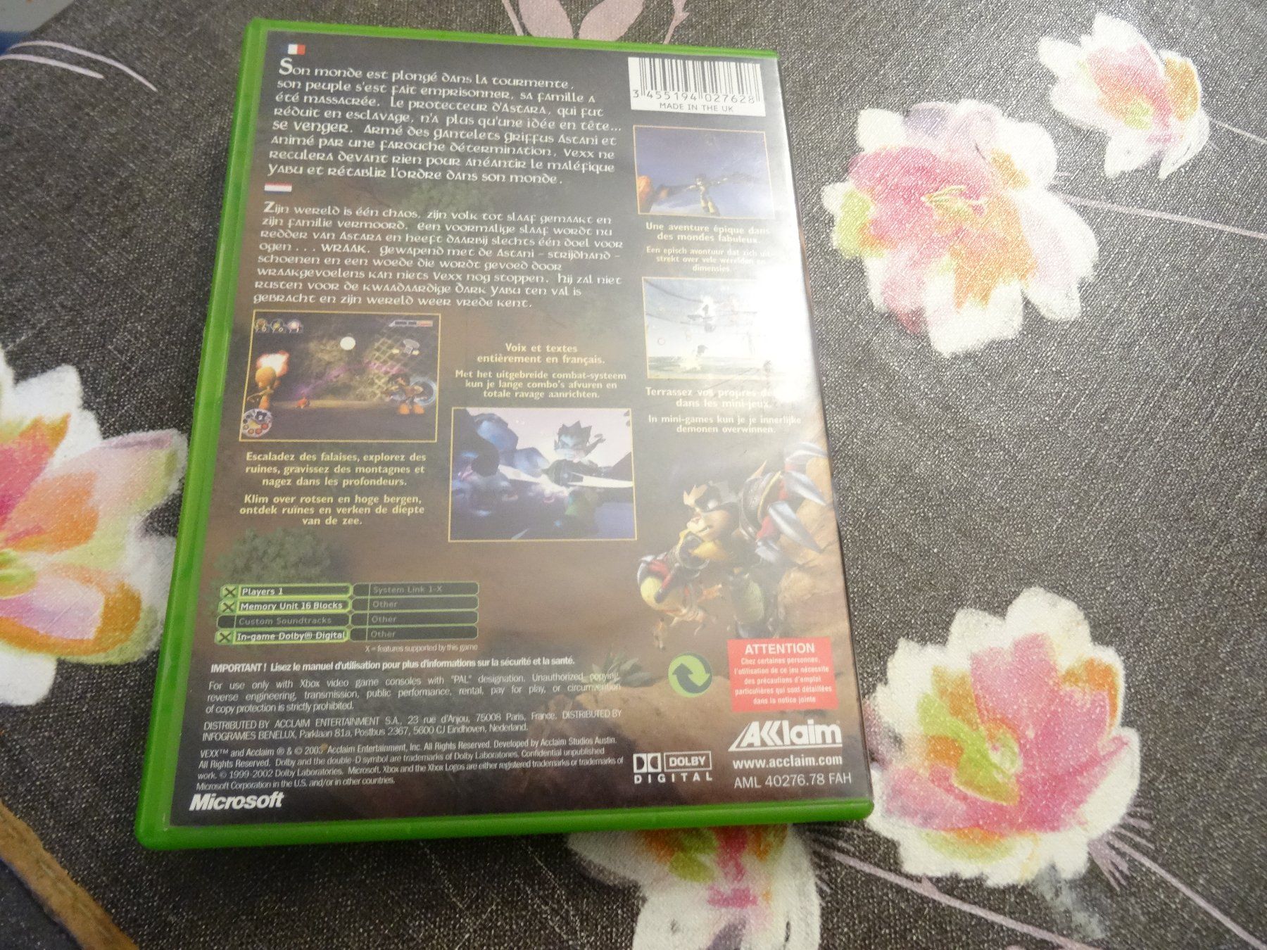 Microsoft Giochi: Vexx XBOX CLASSIC – Usato da Olten venduto da Disc-Ausverkauf 2