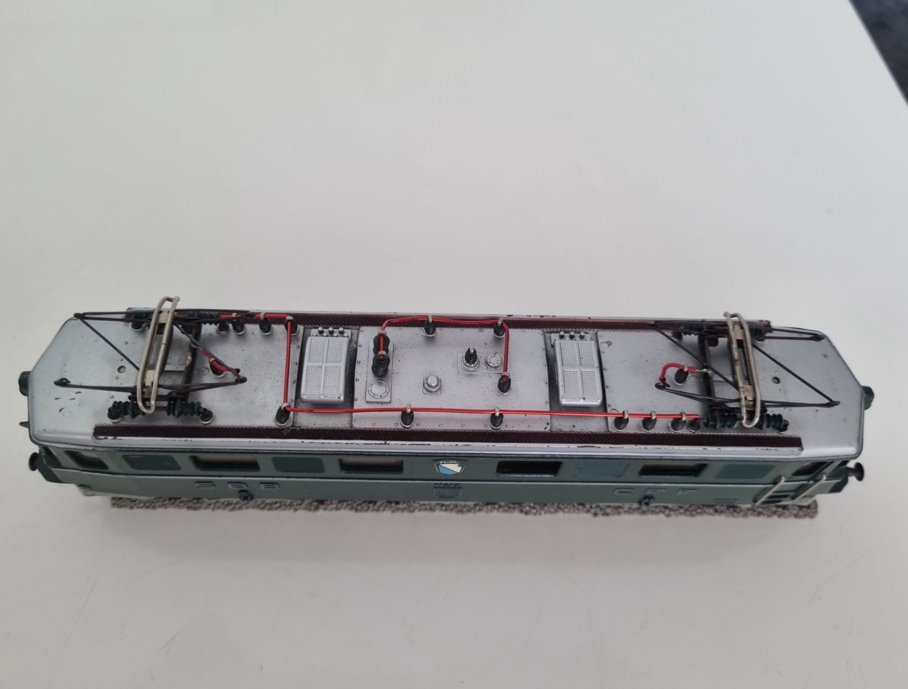 Fleischmann Modellini di ferrovie: Fleischmann SBB Ae 6/6 E-Lok 4370  H0 GS – Usato da Zürich venduto da nibadi 3
