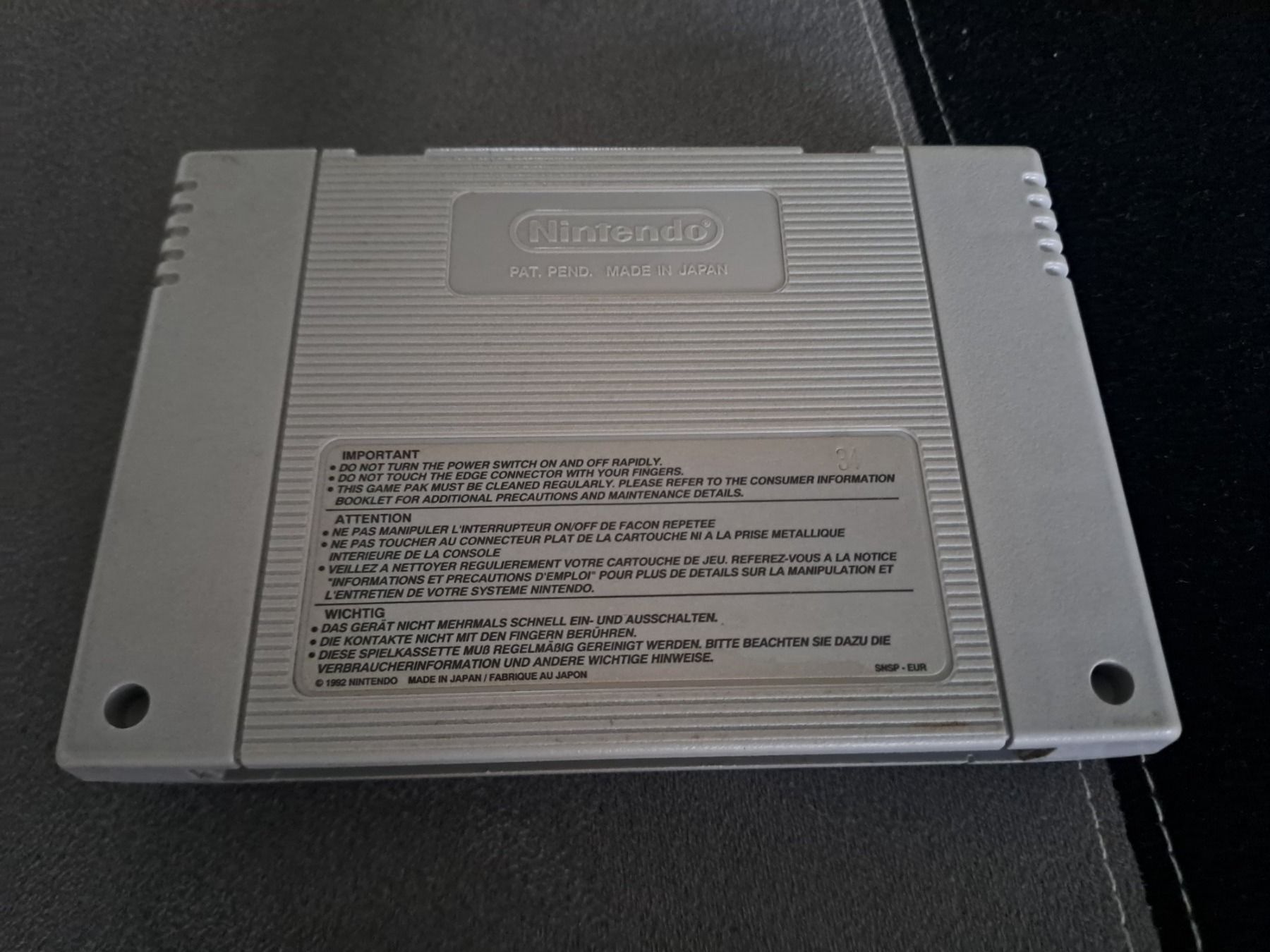Giochi: EEK the Cat Super Nintendo SNES Spiel – Usato da Aarau venduto da Kaesekuchen2000 1