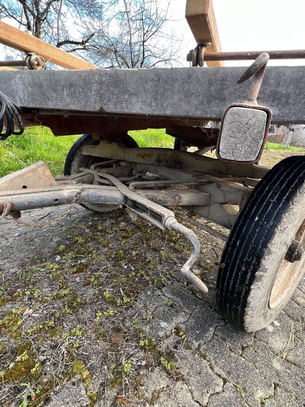 Rimorchi: Brückenwagen Holz mit Heugatter – Usato da Benken SG venduto da wingwinj 4