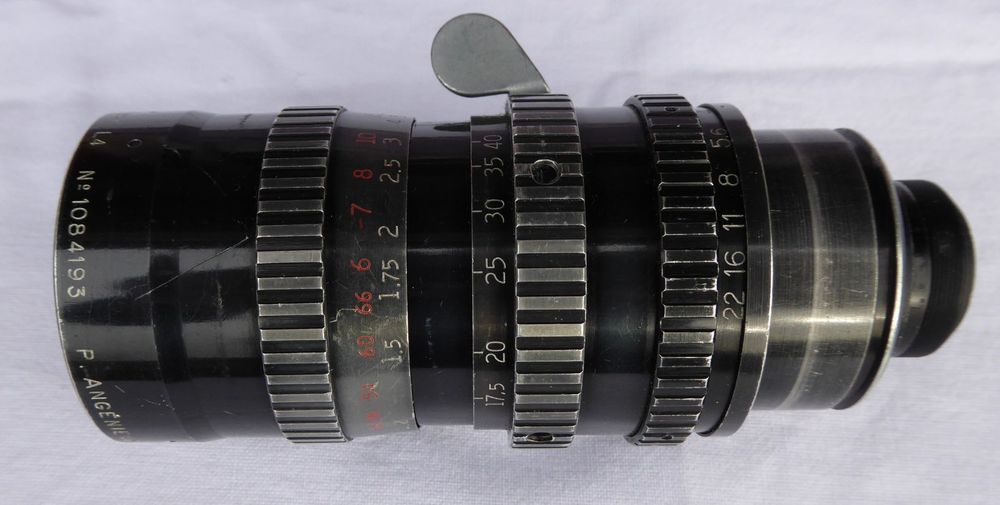 Objectif Angenieux 2,2/17,5-70 Type L4 – Monture P Pour Flex Arri, + Bon état (257053)