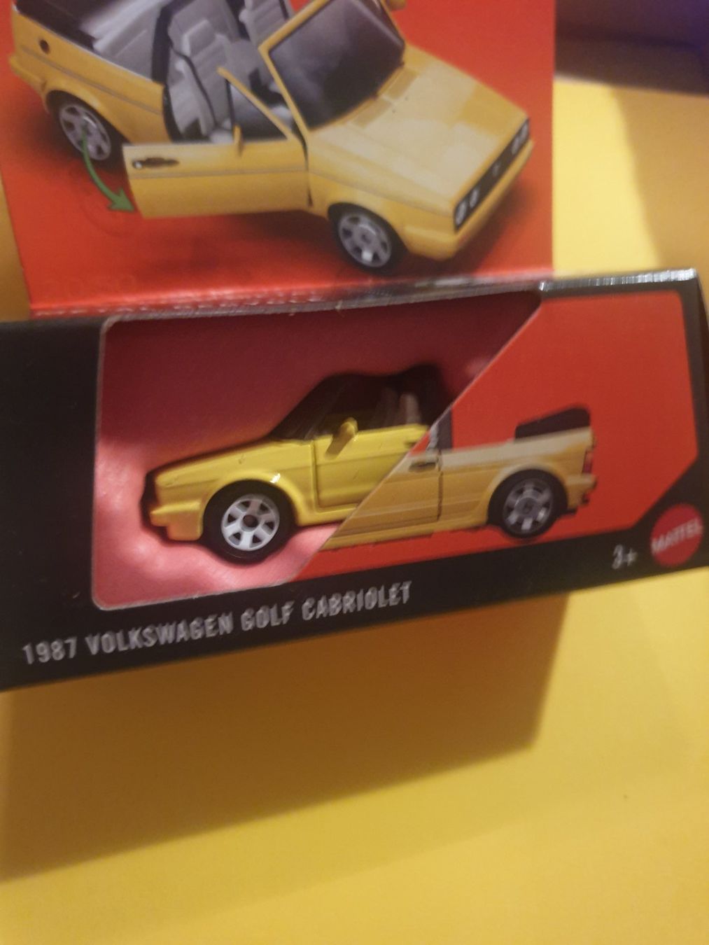 Matchbox Modellini d'auto: Matchbox 1987 VOLKSWAGEN GOLF CABRIOLET – Nuovo e nell'imballaggio originale da Oftringen venduto da Rotor 2