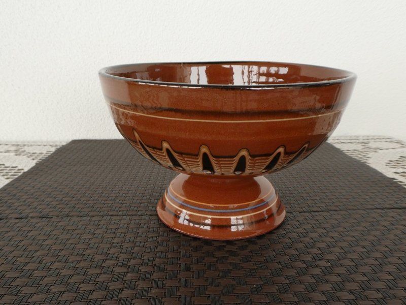 Geschirrsets: Bowle Set Keramik 7-teilig aus Ungarn – Gebraucht aus Basel von Robyn 1
