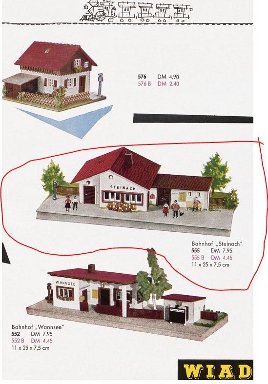 Modellini di ferrovie: Wiad H0: Bahnhof Steinach – Usato da Niederhasli venduto da rail-duerst 6