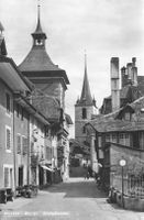 Murten Morat (FR) Kirchgässchen Altstadt