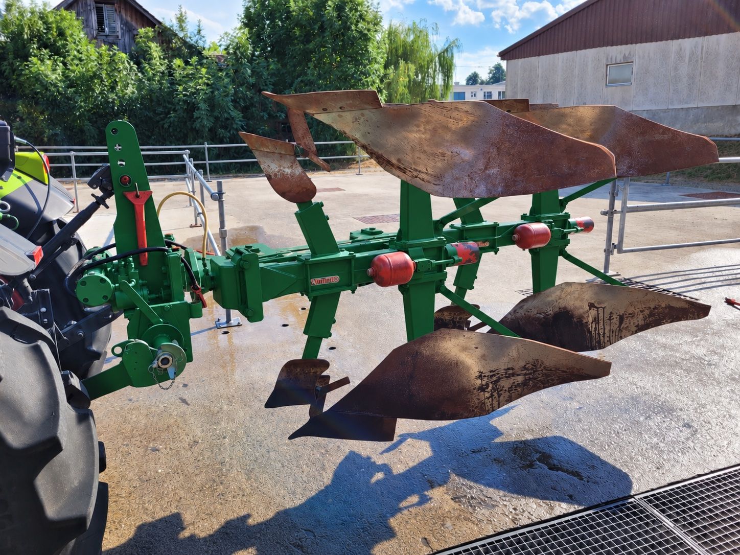 Aratri: 2-Schar Pflug Althaus – Usato da Kaltbrunn venduto da MA5555 8