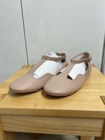 VERTBAUDET Ballerinas Lederinnensohle Altrosa 36 NEU