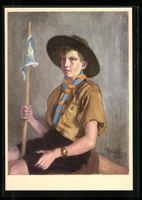 Künstler Ernst Kreidolf: Pfadfinder mit
