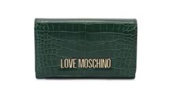 Love Moschino Croco - Geldbörse, verde