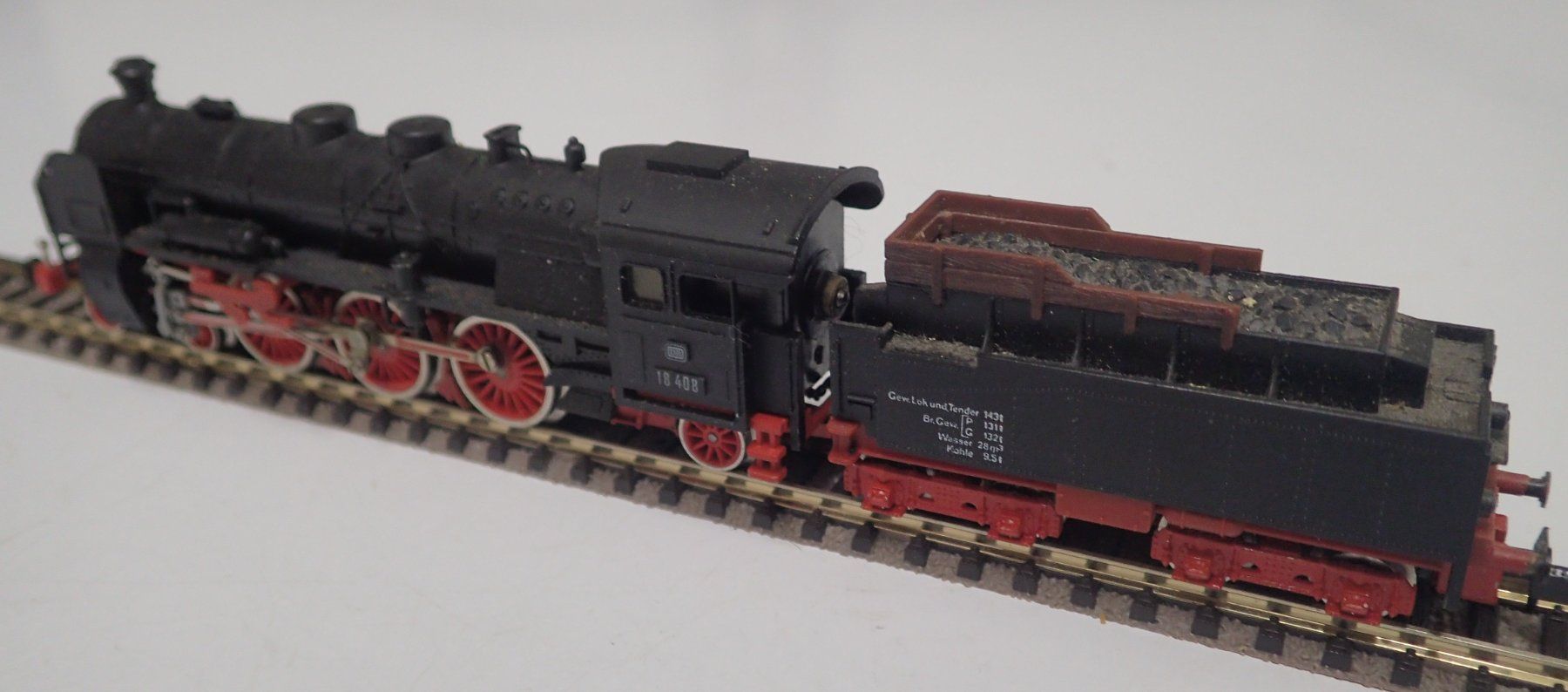 Arnold Modellini di ferrovie: Arnold N - DB Schwarze Dampflok "Pacific" Nr 18 408 – Usato da Lausanne venduto da Biquette6 1