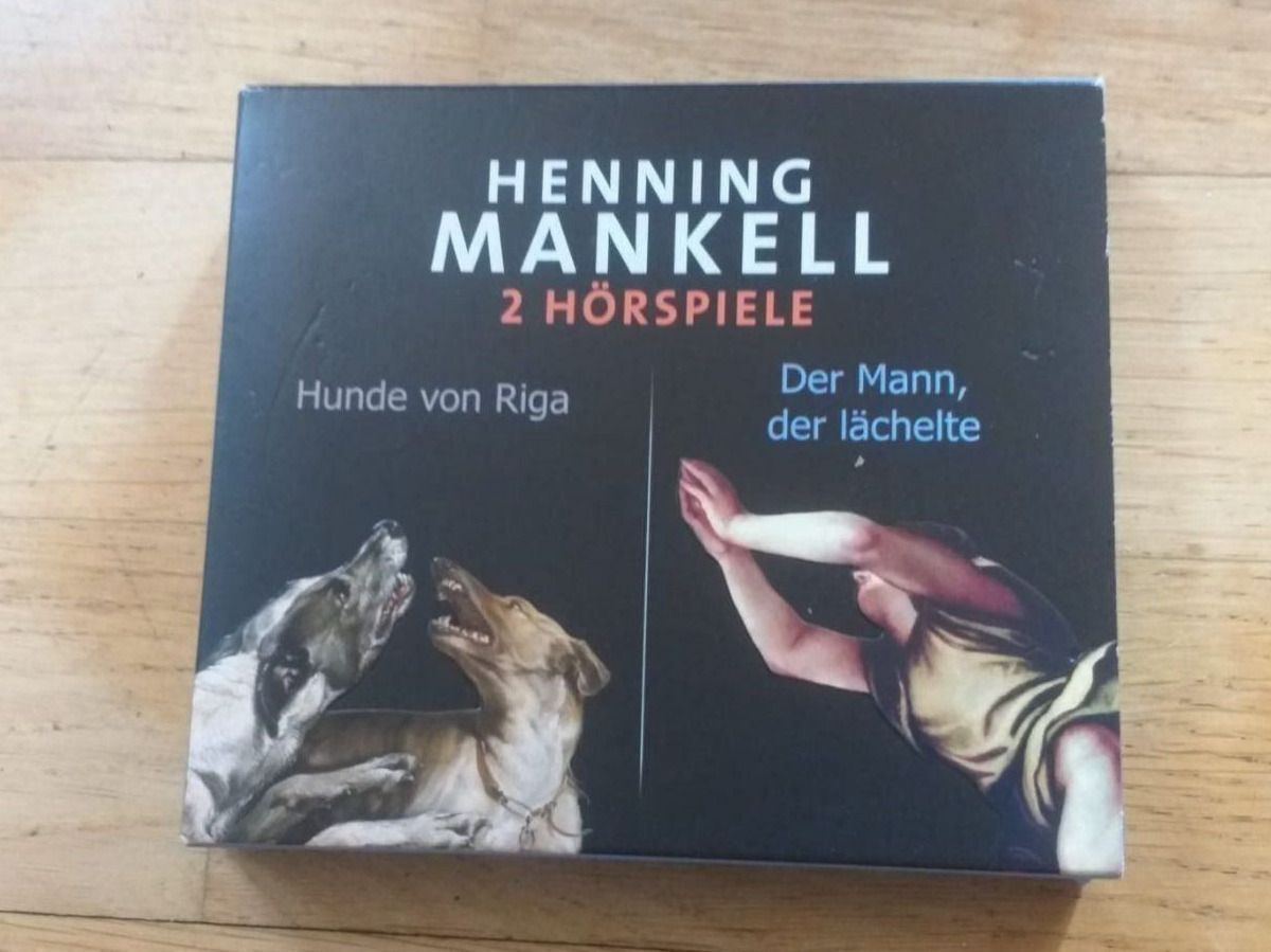 Audiolibri: Henning Mankell: Hunde von Riga & Der Mann der lächelte 2-CD – Usato da St. Gallen venduto da elkapone
