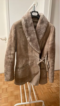 Veste hivernale chaude en daim synthétique - Taille L